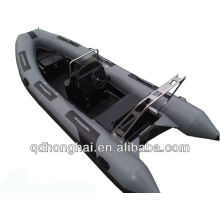 Bateau gonflable rigide en fibre de verre de nervure 8 personnes